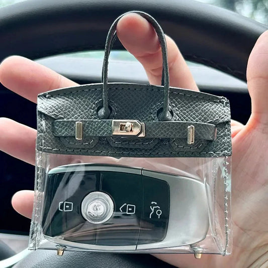 Car Keys Transparent Small Handbag