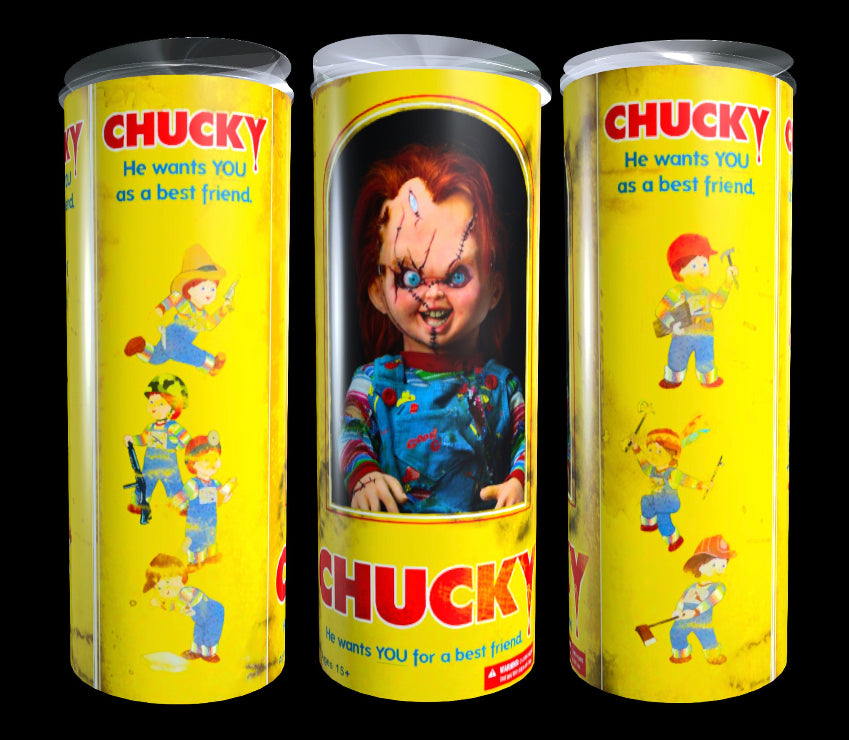 Chucky Skinny Tumbler 20oz