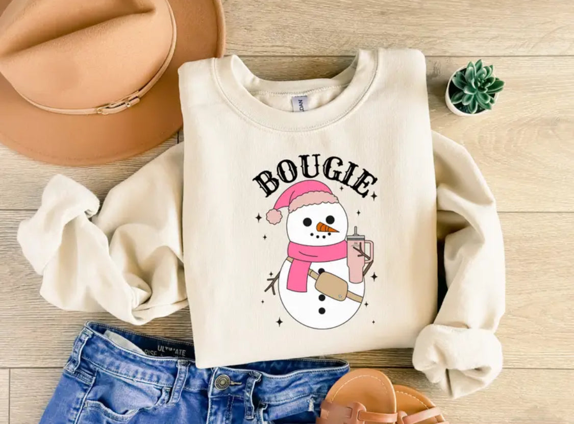 Bougie Snowman Sweater