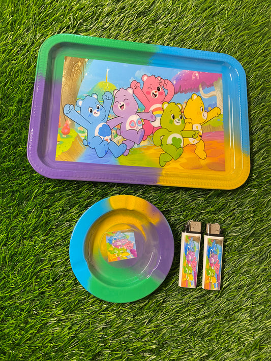 Rainbow Care Bear Set