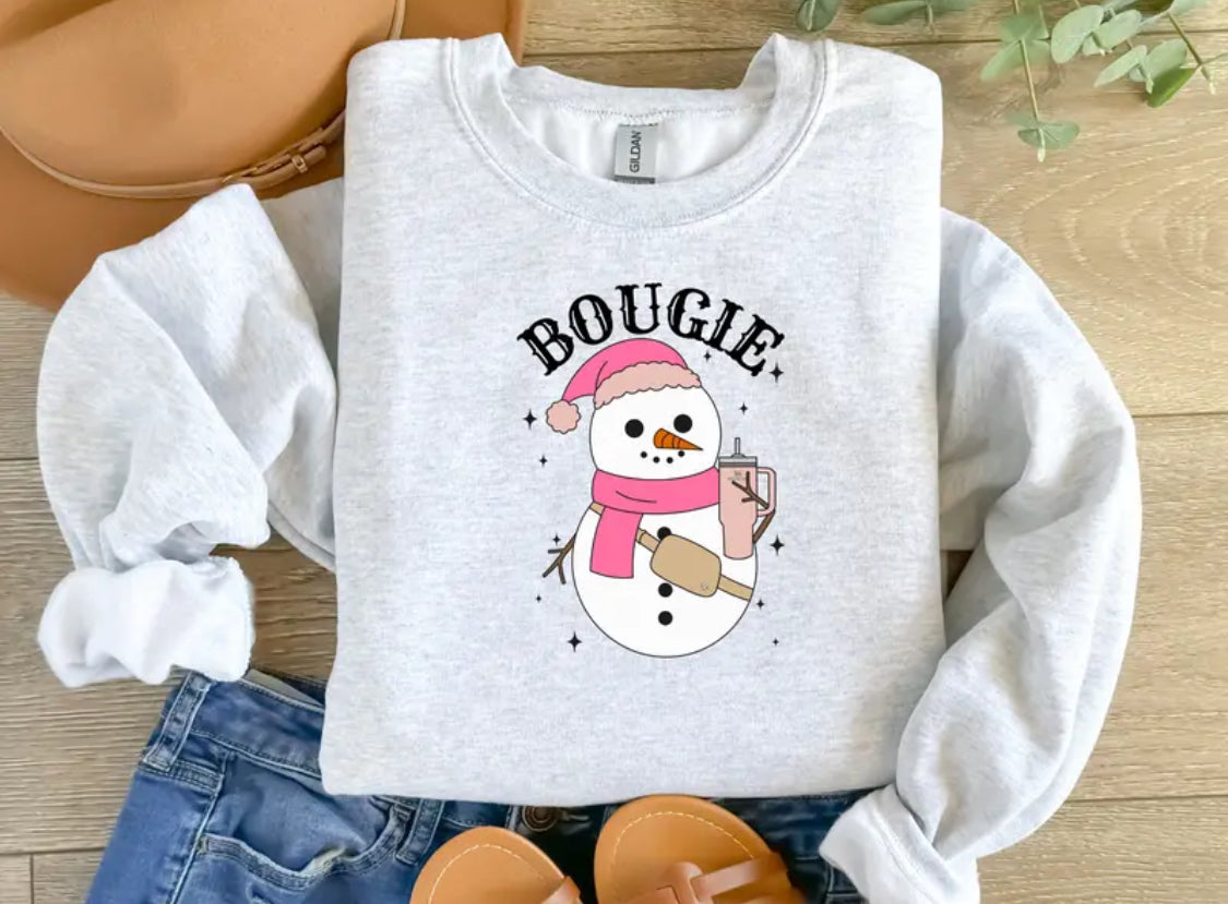 Bougie Snowman Sweater