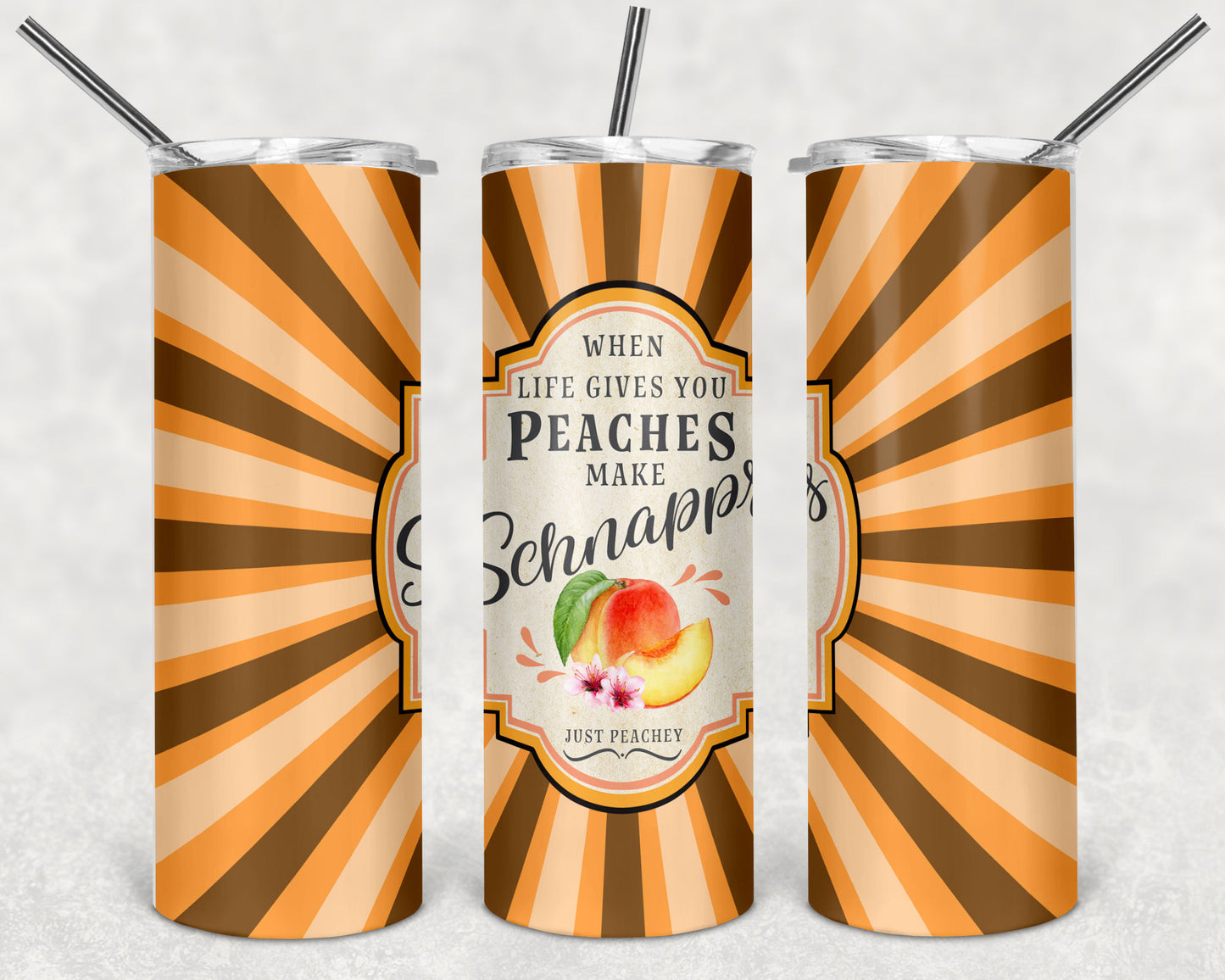 Life gives you Skinny Tumbler 20oz