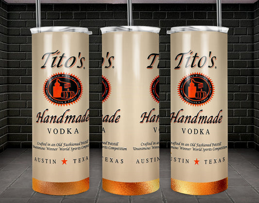 Tito Skinny Tumbler 20oz