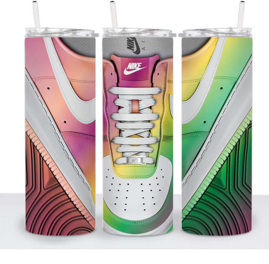 Mulit Color Sneaker Tumbler