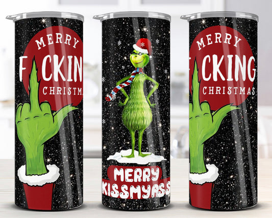 Vaso flaco Grinch 20oz