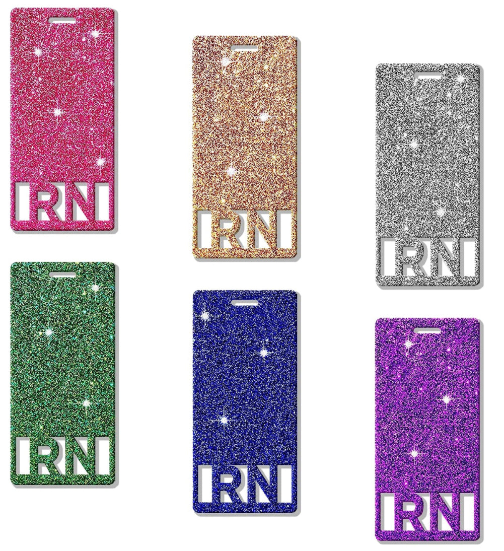 GLITTER ID BADGE