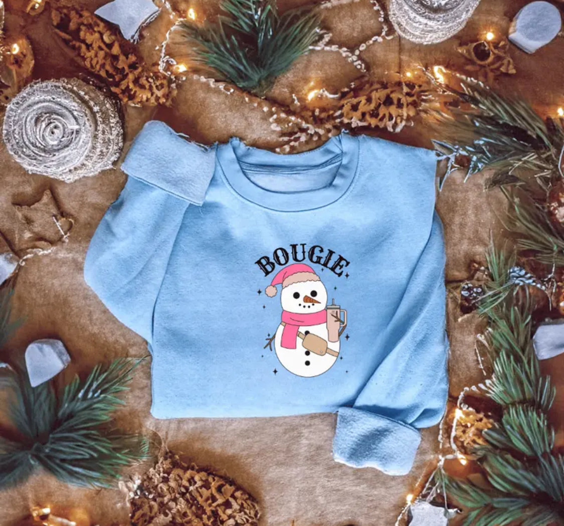 Bougie Snowman Sweater