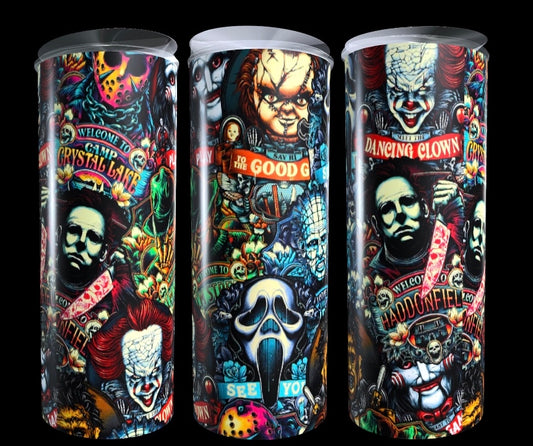 Horror Skinny Tumbler 20oz