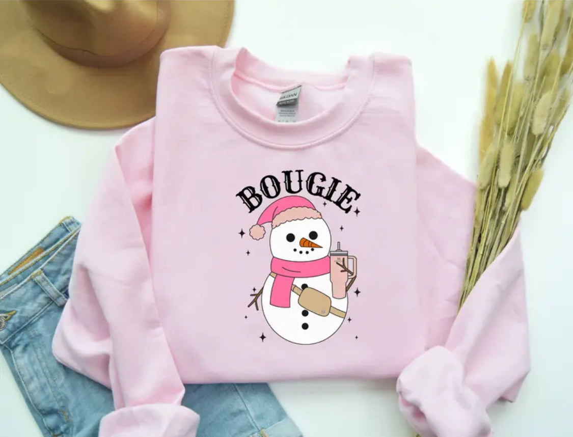 Bougie Snowman Sweater