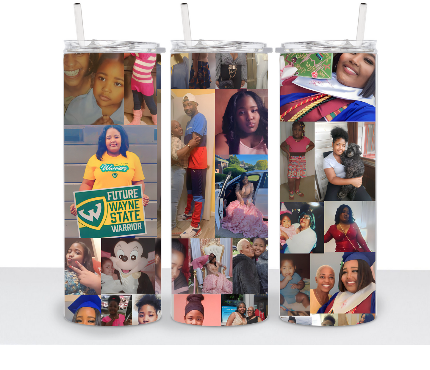 Photo Collage Tumbler 20oz