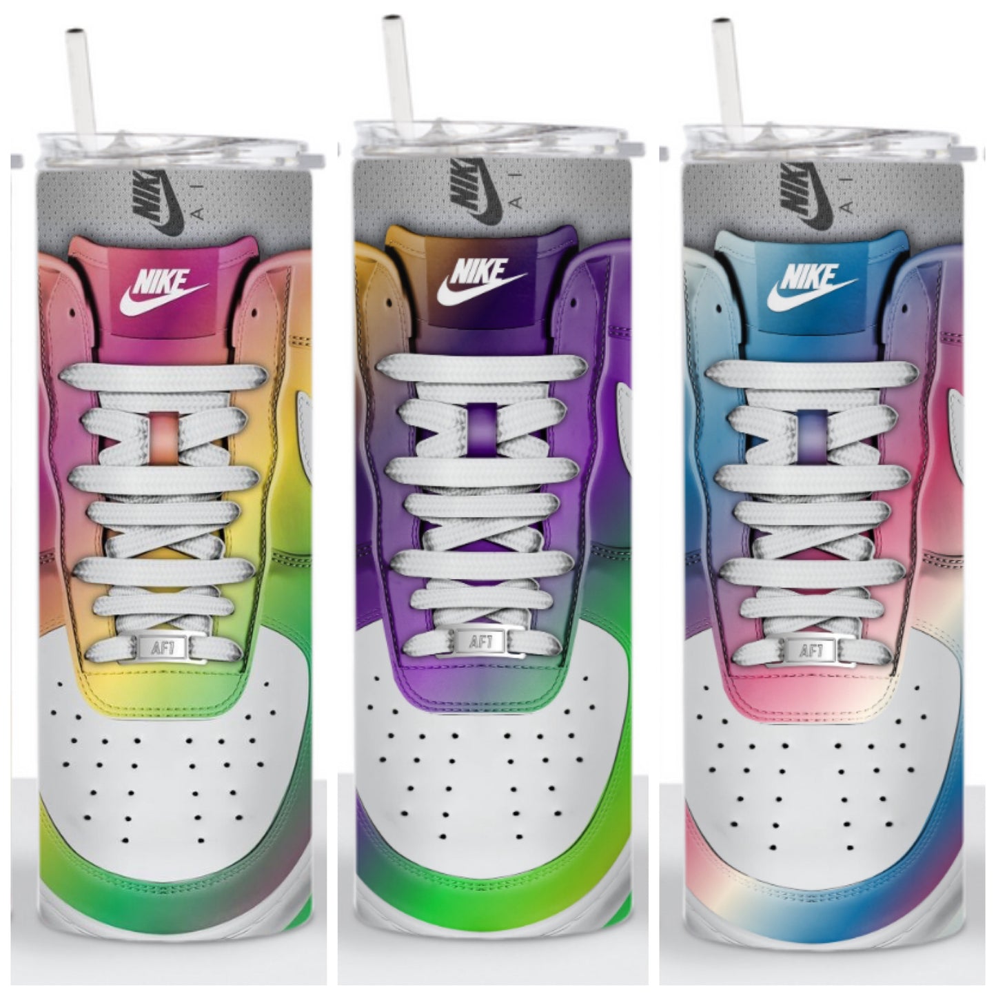 Mulit Color Sneaker Tumbler