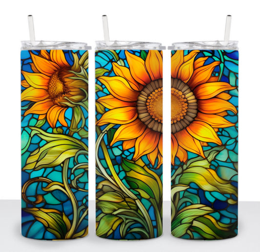 Sun Flower Tumbler 20oz