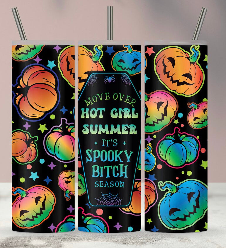 Spooky Skinny Tumbler 20oz