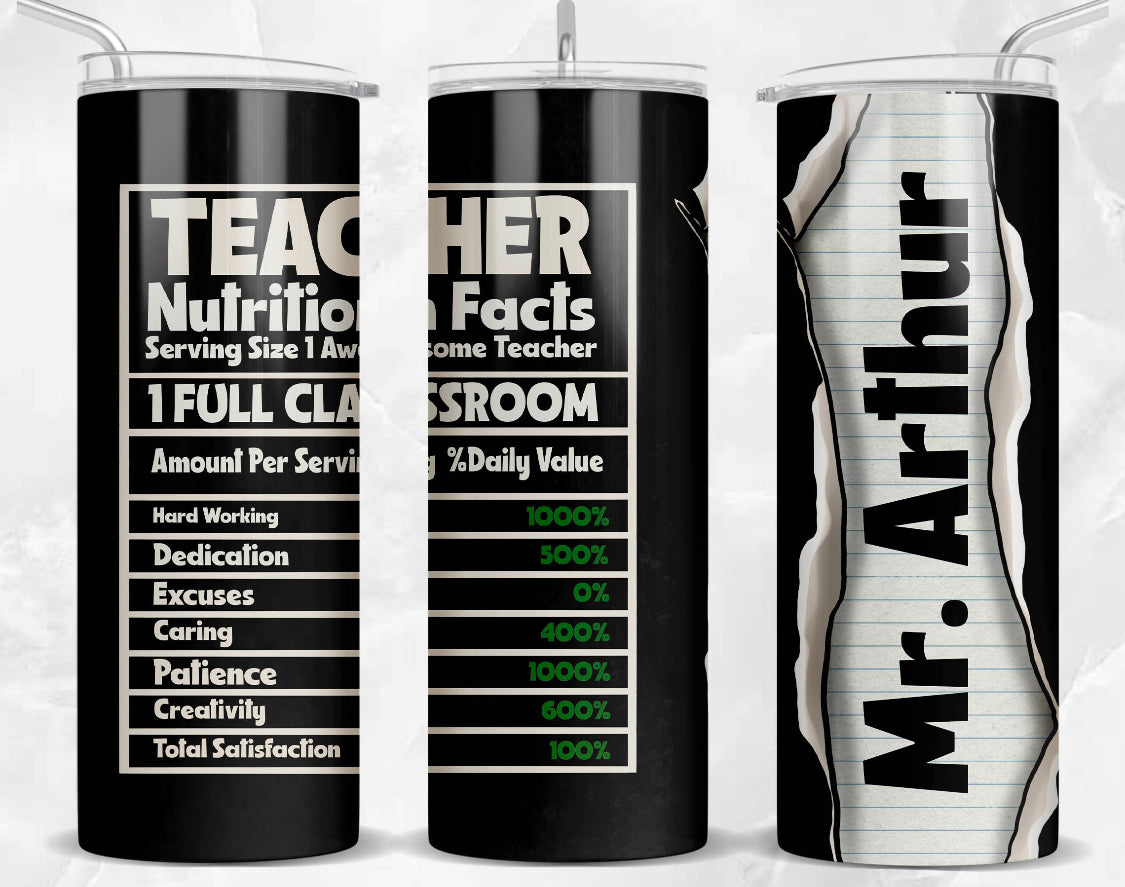 Teacher Tumbler