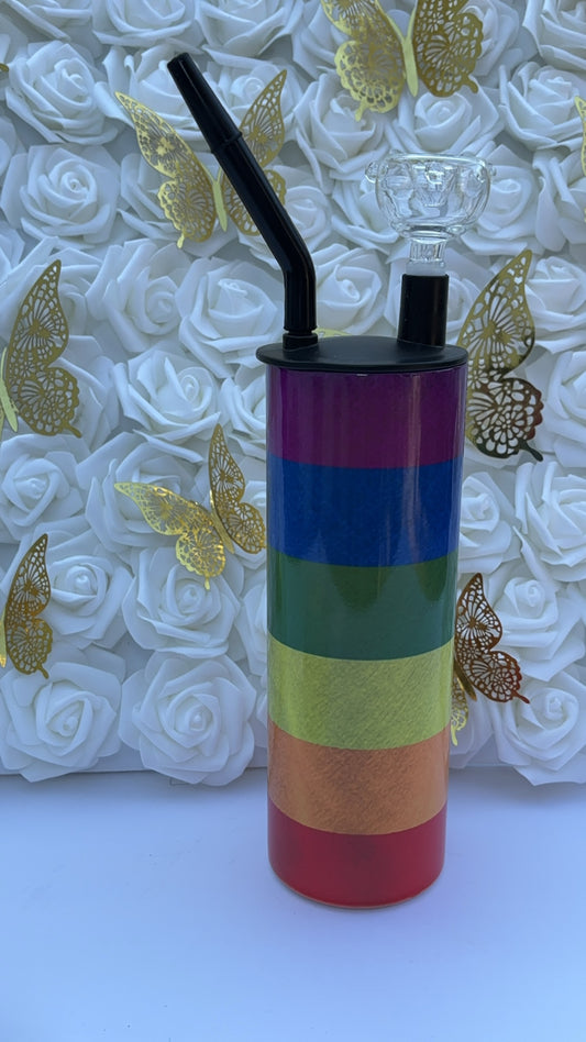 Rainbow Smoke n Go Tumbler