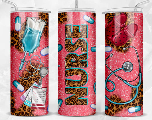 Nurse Skinny Tumbler 20oz