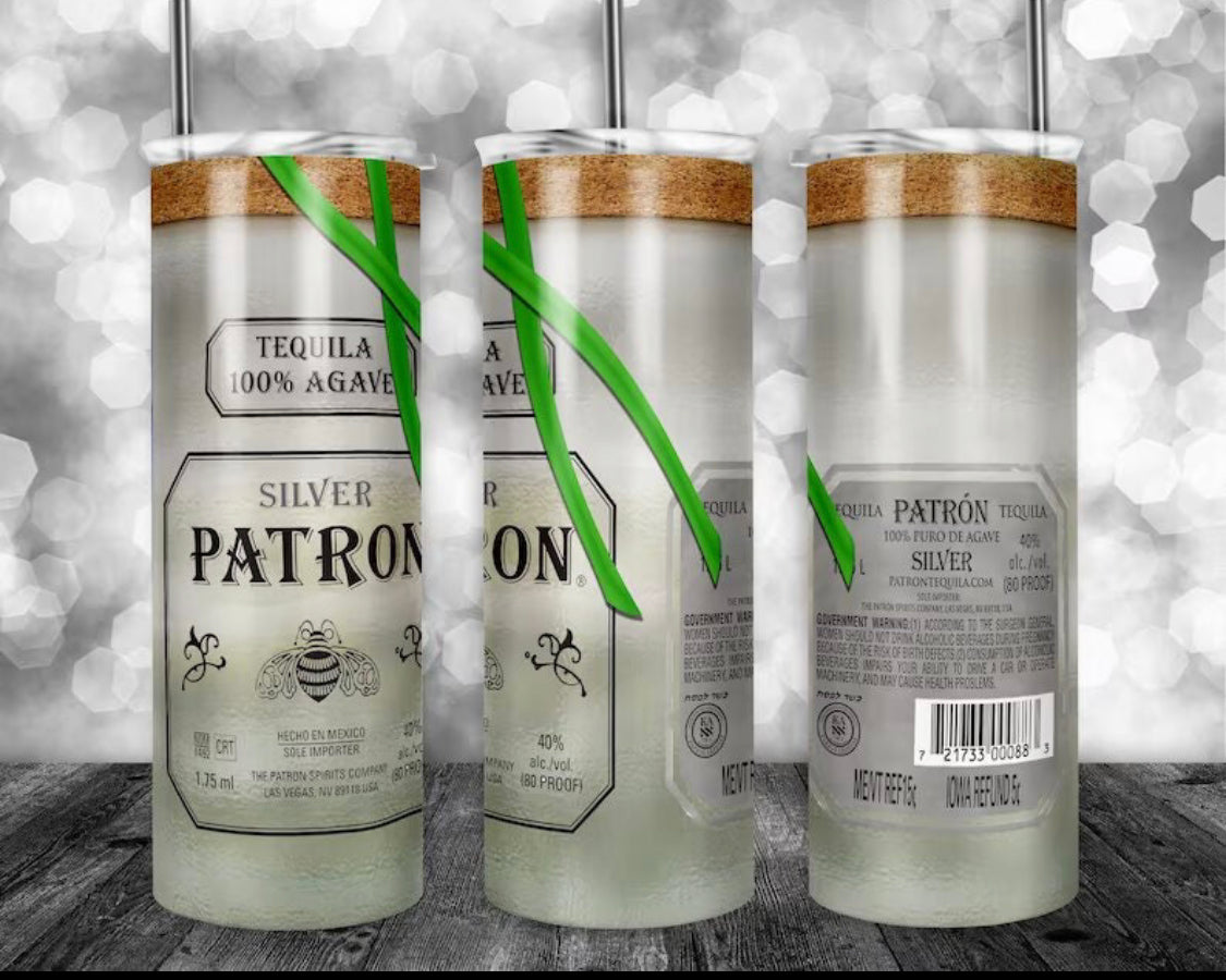 PATRON Skinny Tumbler 20oz