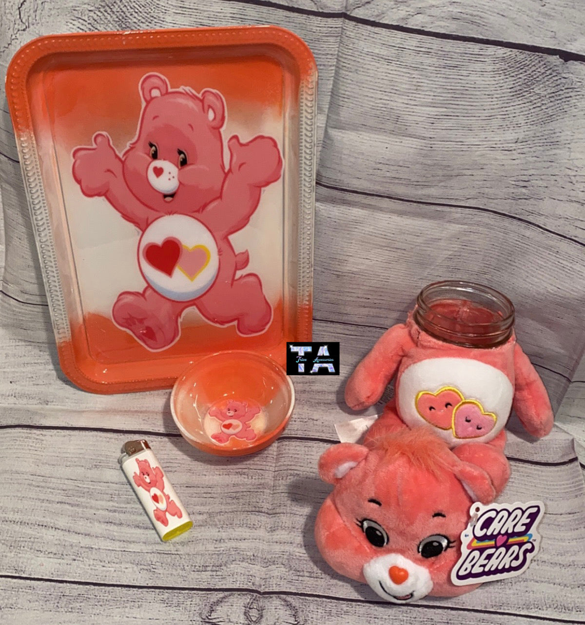 Juegos de tarros Care Bear