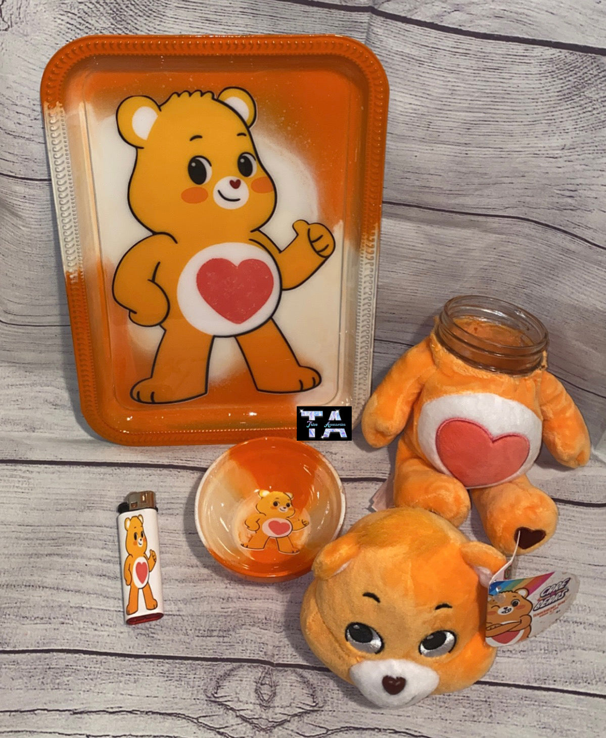 Juegos de tarros Care Bear