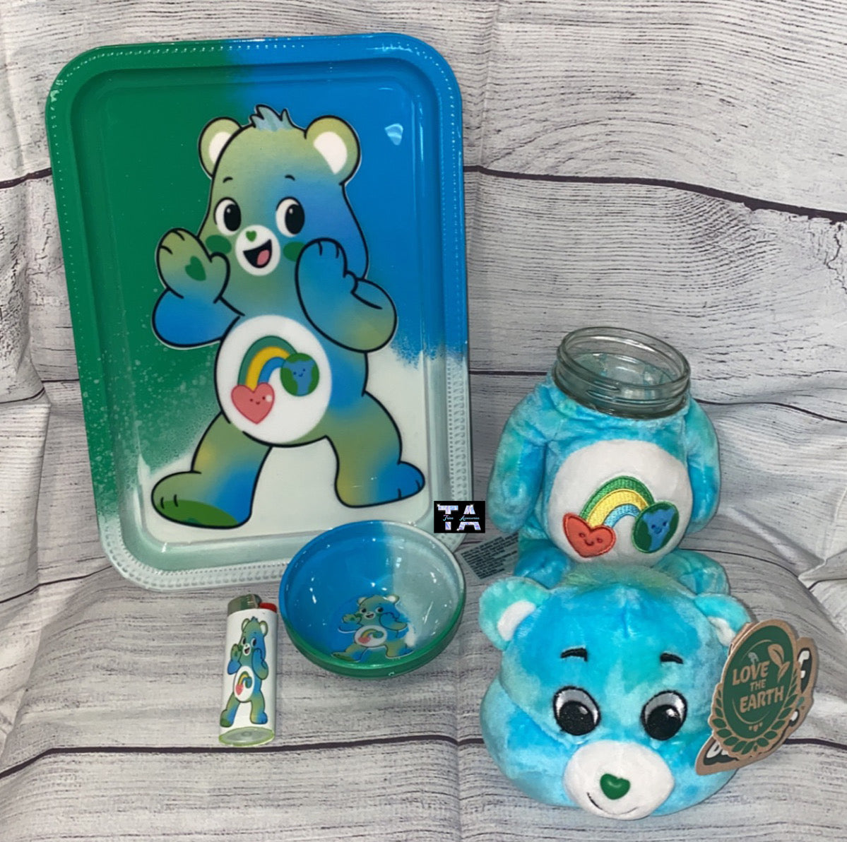 Juegos de tarros Care Bear